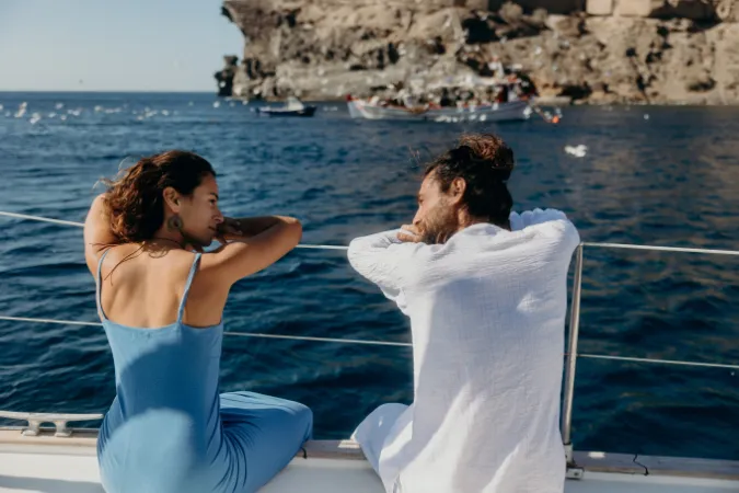 Private Morning Cruise - Santorini sailing cruise